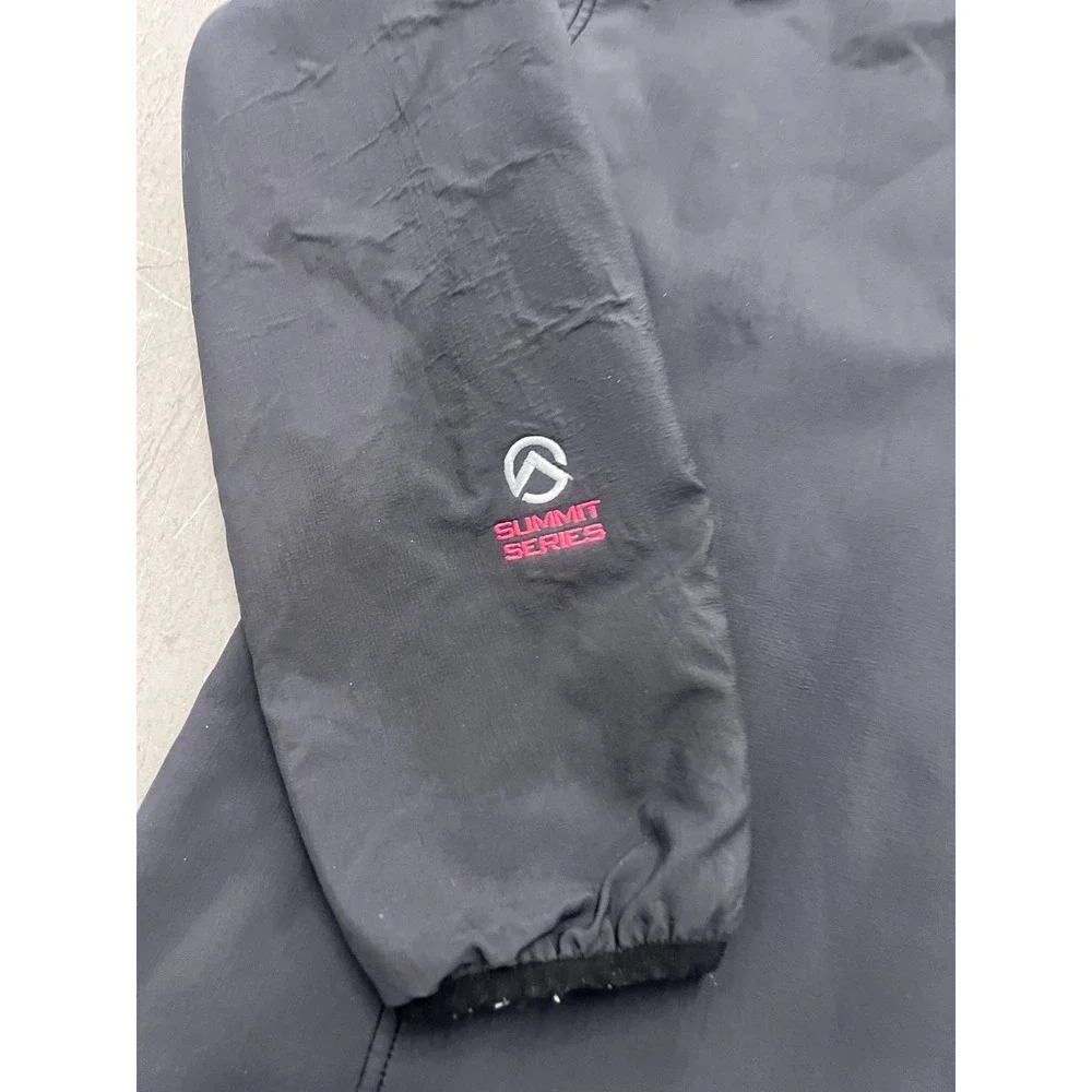 The North Face Summit‎ Series Jacket Womens Large Black Sherpa Lined Full Zip